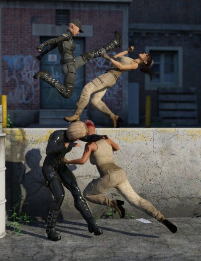 stylizedfightingposesforgenesis8andgenesis81female00maindaz3d-2