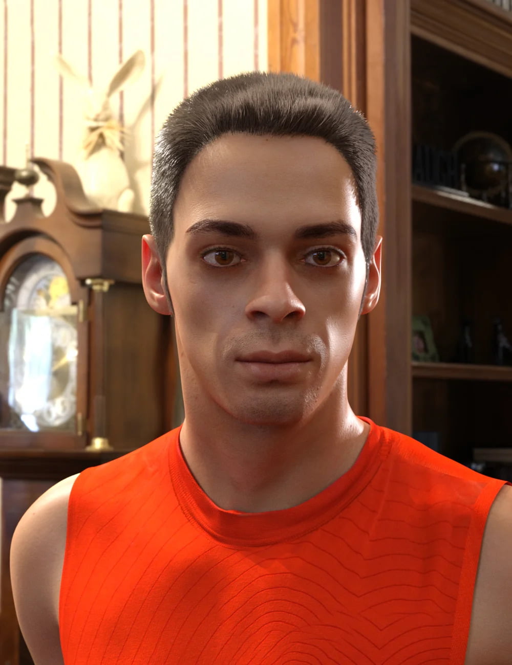 Vlad Hair for Vlad Original Figure and for Genesis 8 Male(s)