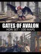100 HDRIs Gates of Avalon