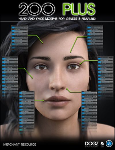 200plusheadandfacemorphsforgenesis8females00maindaz3d-1
