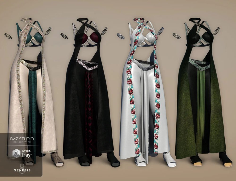 dForce Khamsin Outfit Textures