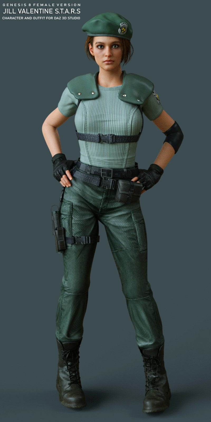 Resident Evil 3 Remake Jill Valentine G8F Classic by DazWraps on