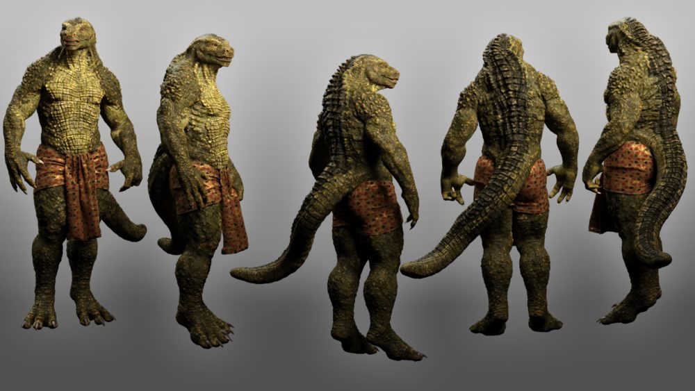 Lizardian for Genesis 8.1 Male