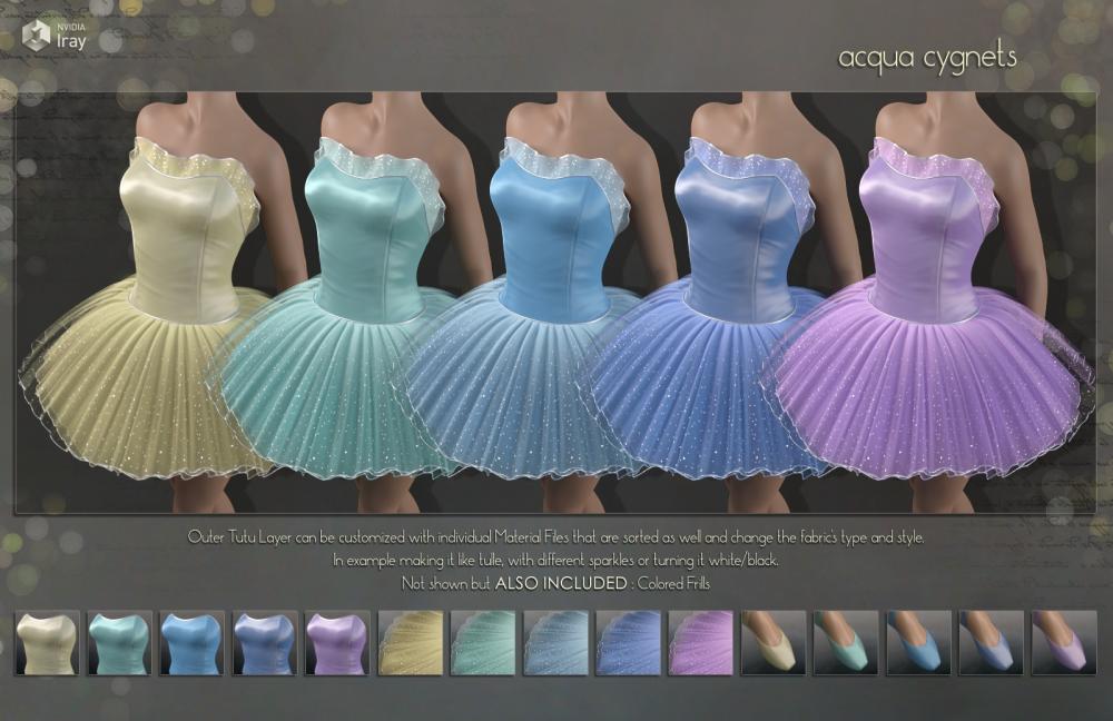 Cygnets-Iray Expansion for The Swan G3F