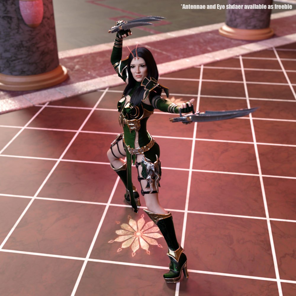 Klementine for Genesis 8 Female