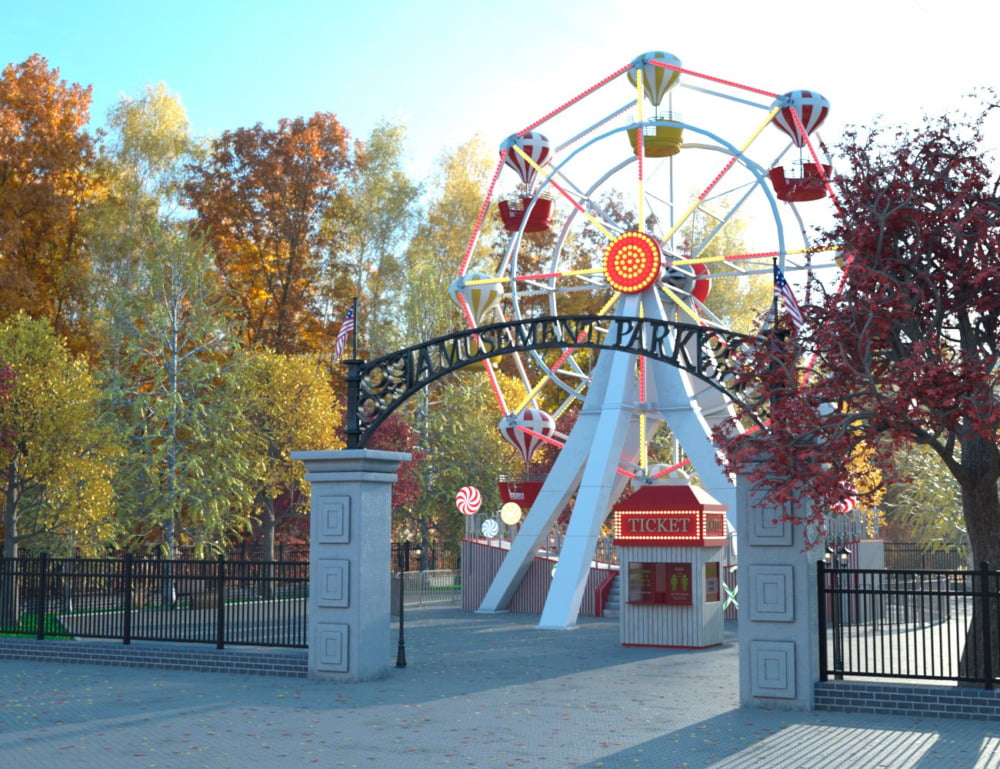 Amusement Park - Ferris Wheel