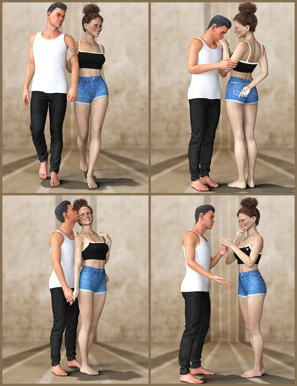 IGD Beloved Poses for Genesis 8