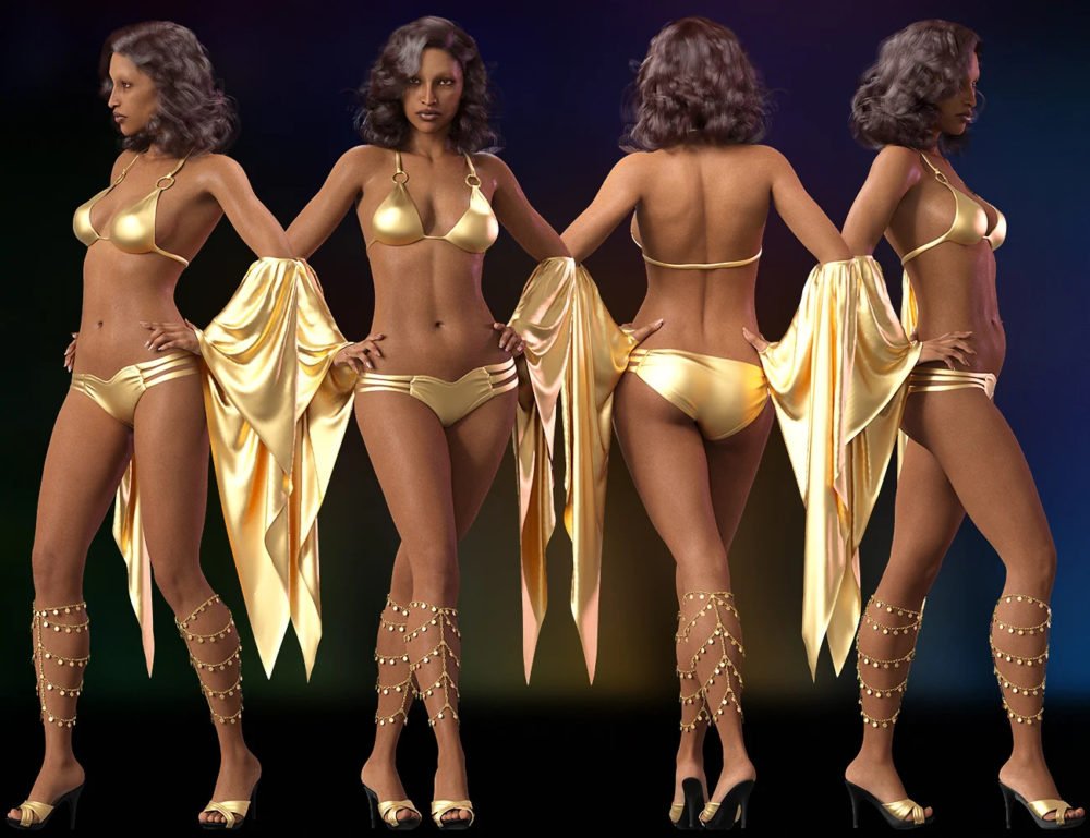 Mst Sanura HD for Genesis 8 Female and Twosret 8