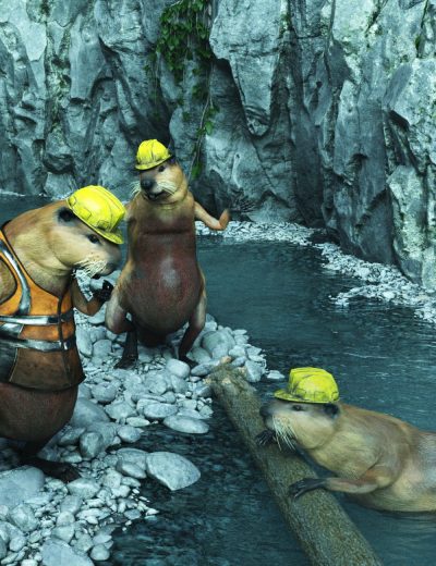 ontheriveroftheflowposesforthebeaverforgenesis81male00maindaz3d-3