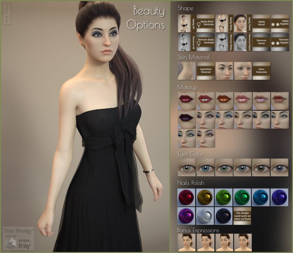 MYKT Ivania for Genesis 8 Female