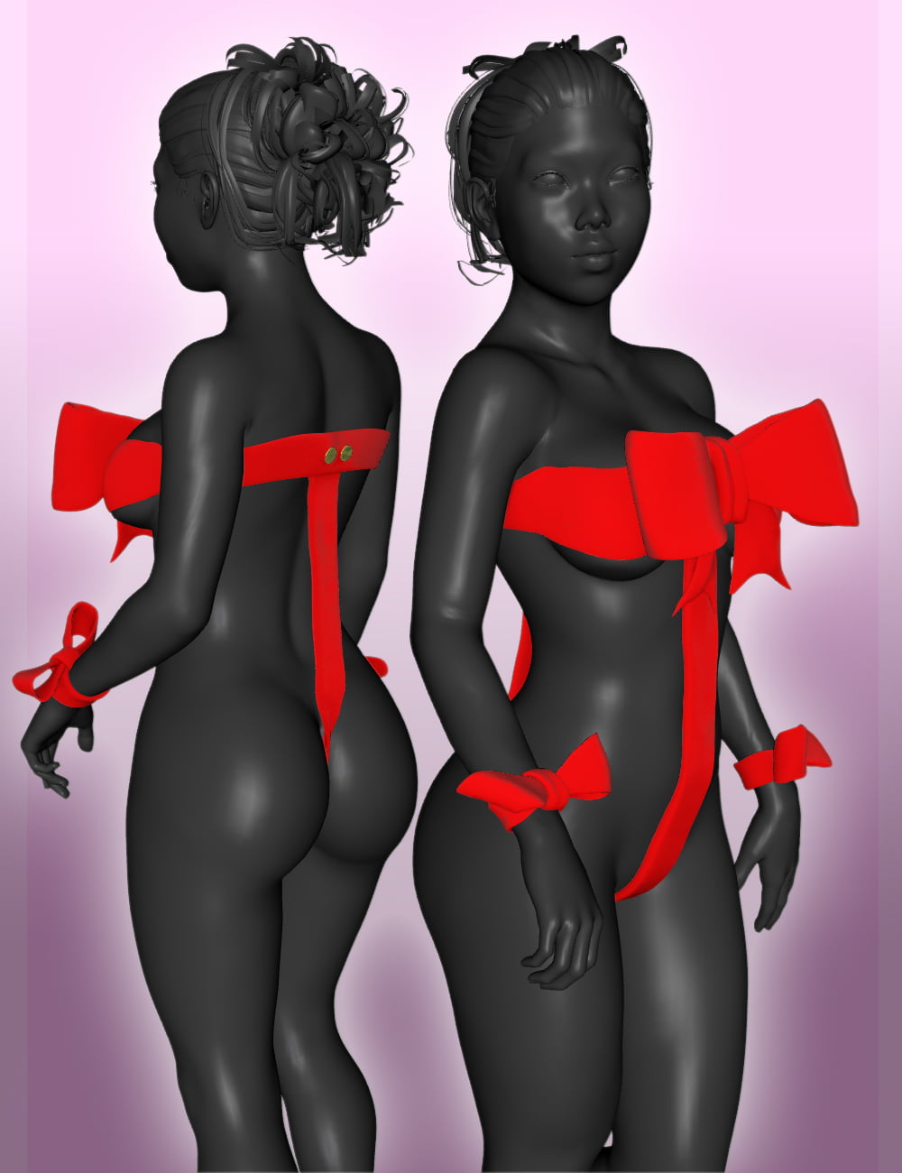 Ribbon Outfit for Genesis 8 Female