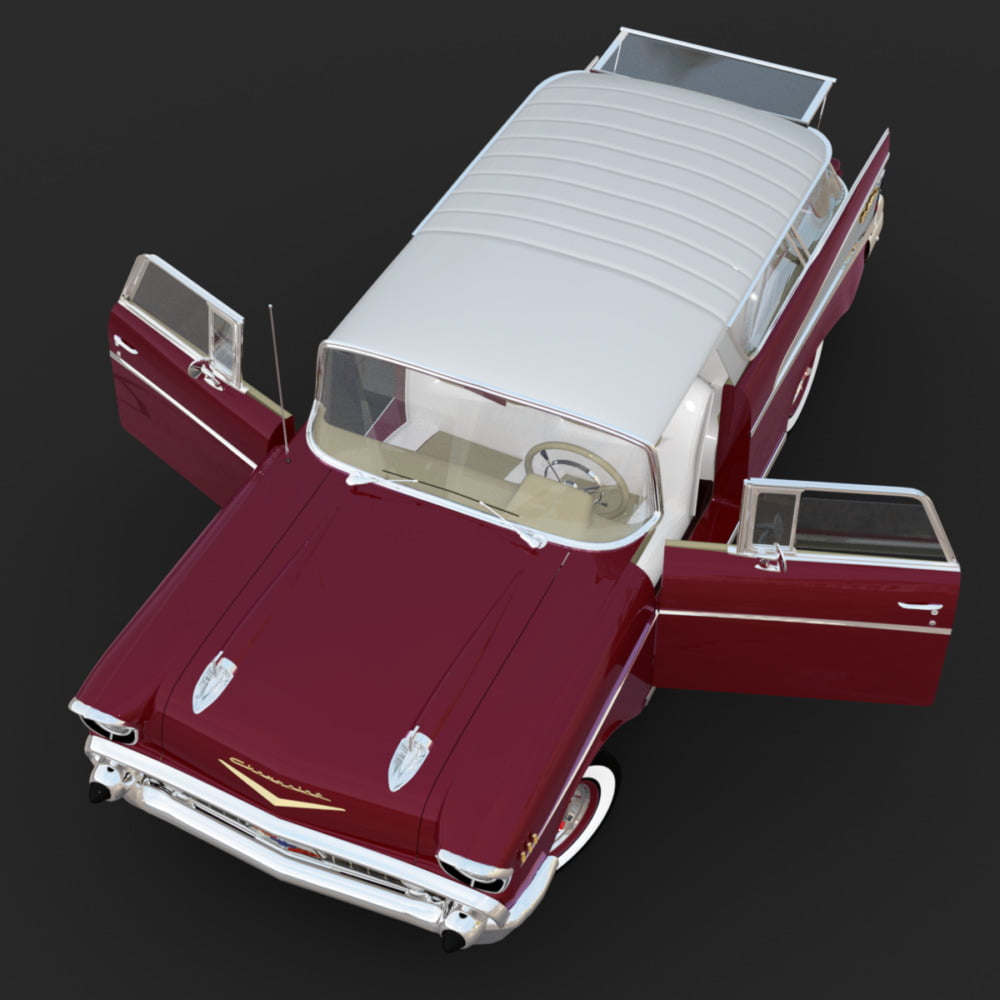 CHEVROLET NOMAD 1957for DAZ Studio