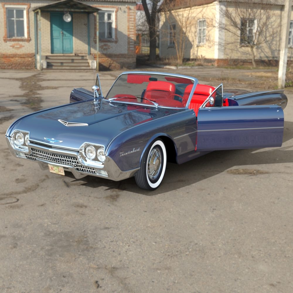 FORD THUNDERBIRD 1962 for DAZ