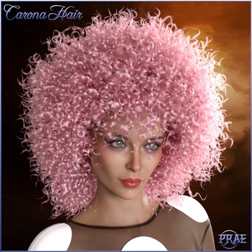 Prae-Carona Hair For G8 Daz