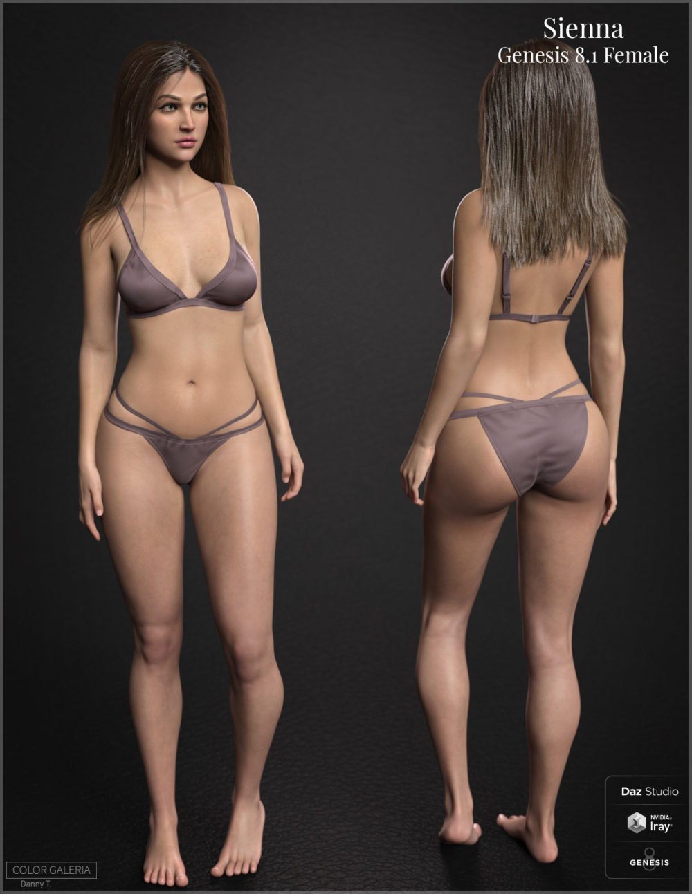 CGI Sienna for Genesis 8.1 Female