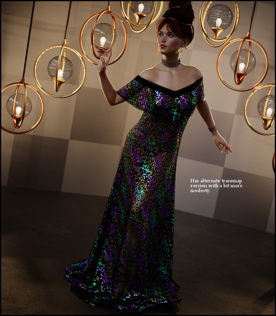 7th Ave: dForce - Evelyn Gown for G8Fs