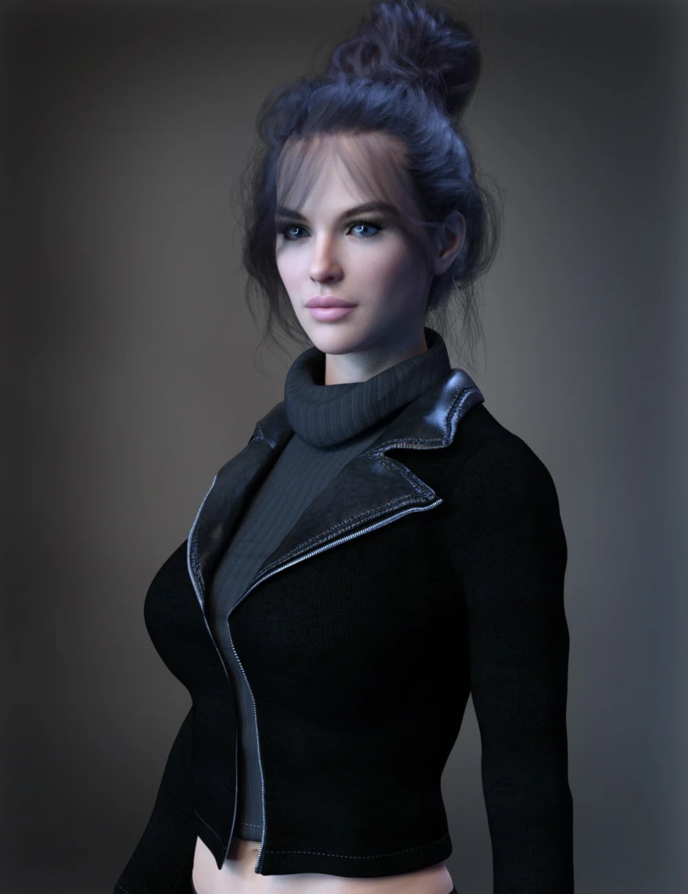 X-Fashion Crop Jacket Set for Genesis 8 and 8.1 Females Bundle