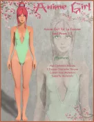 Anime Girl for La Femme and Poser 12