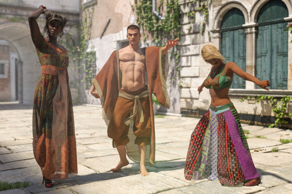 ILFS Layered Fabric System for Iray