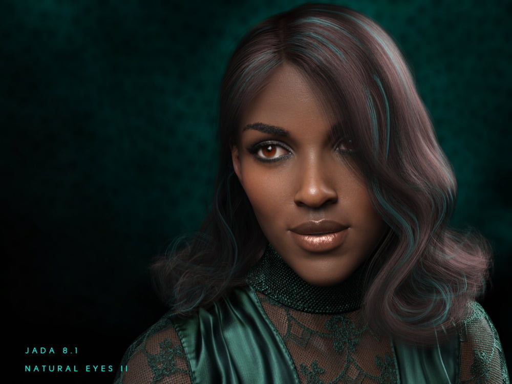 dForce VaVaVoom Hair for Genesis 8, 8.1, and 3 Females