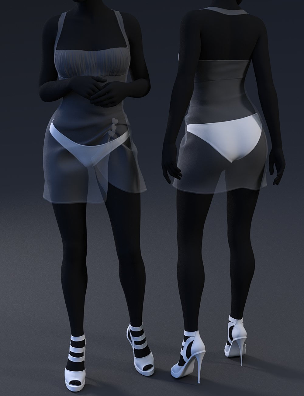 La Petite Colombe Outfit for Genesis 8 Females