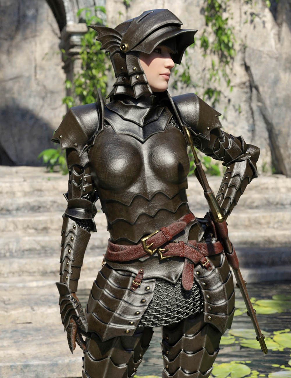 The Knight Series 02 for Genesis 8 Females