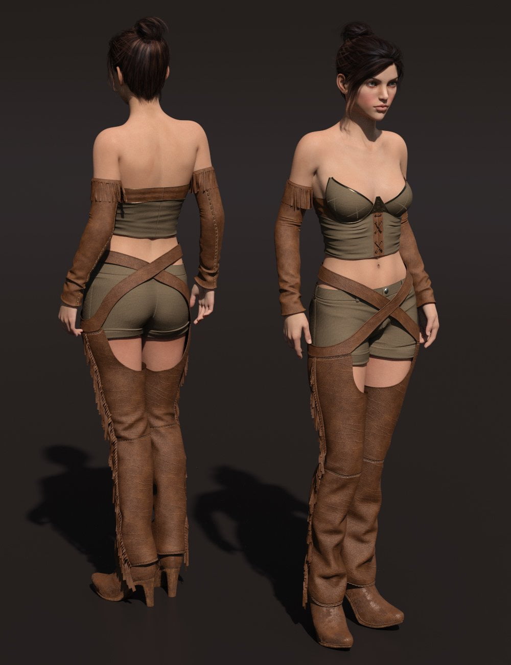 dForce Starsy Outfit Texture Add-On