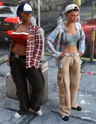 dForce Hip Hop Street Style Outfit Textures