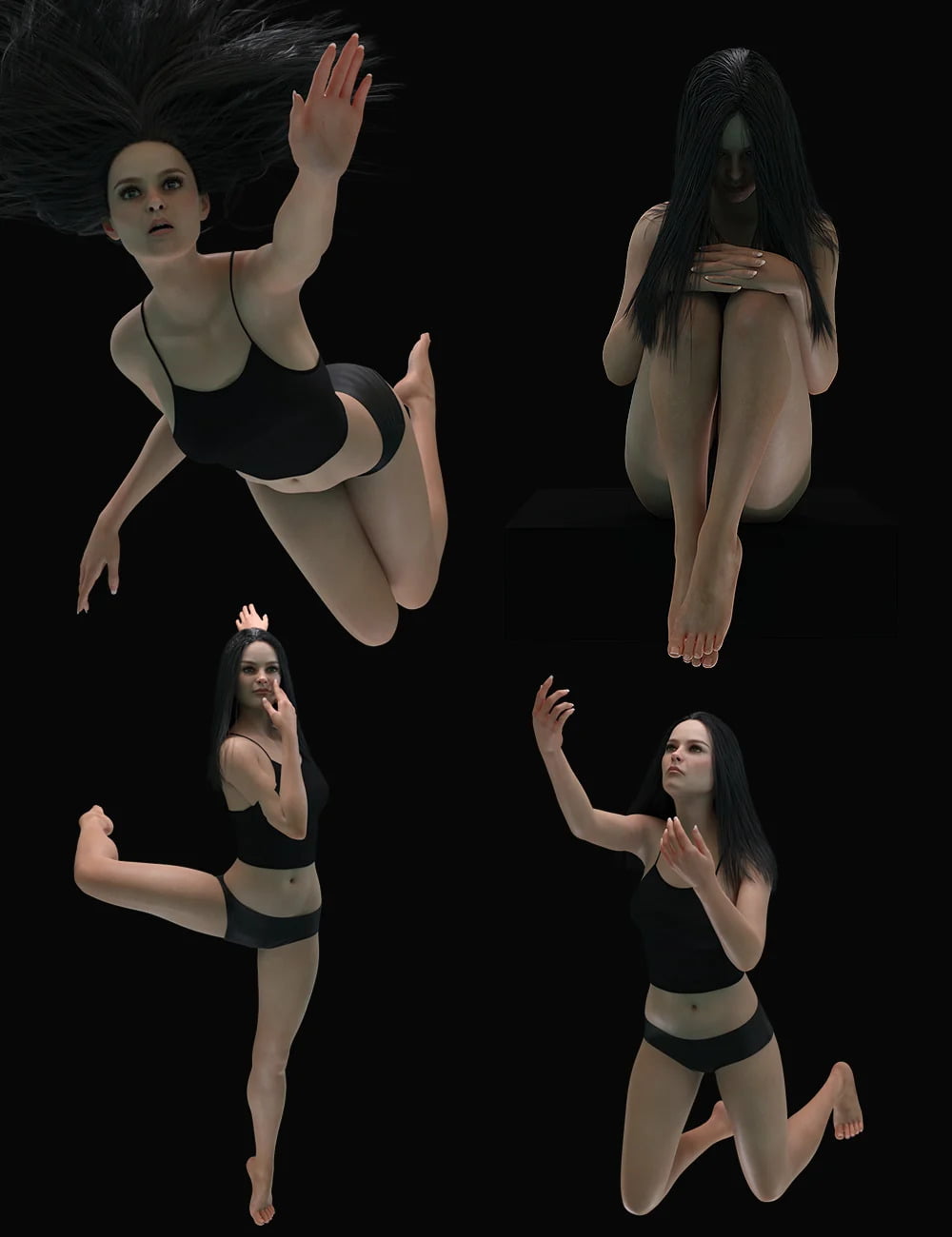 Fantasy Dream Poses for Genesis 8.1 Female