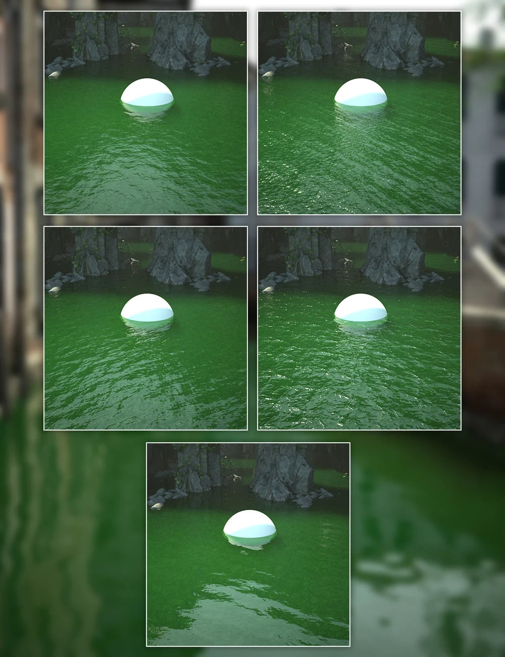 Green Water - Iray Shaders