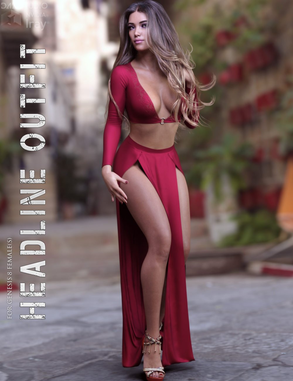 dForce Headline Outfit for Genesis 8 Females