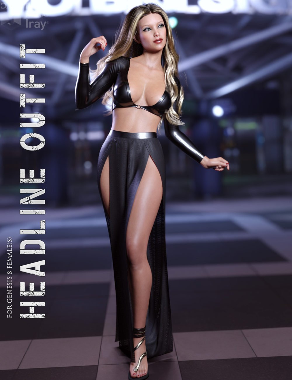 dForce Headline Outfit for Genesis 8 Females