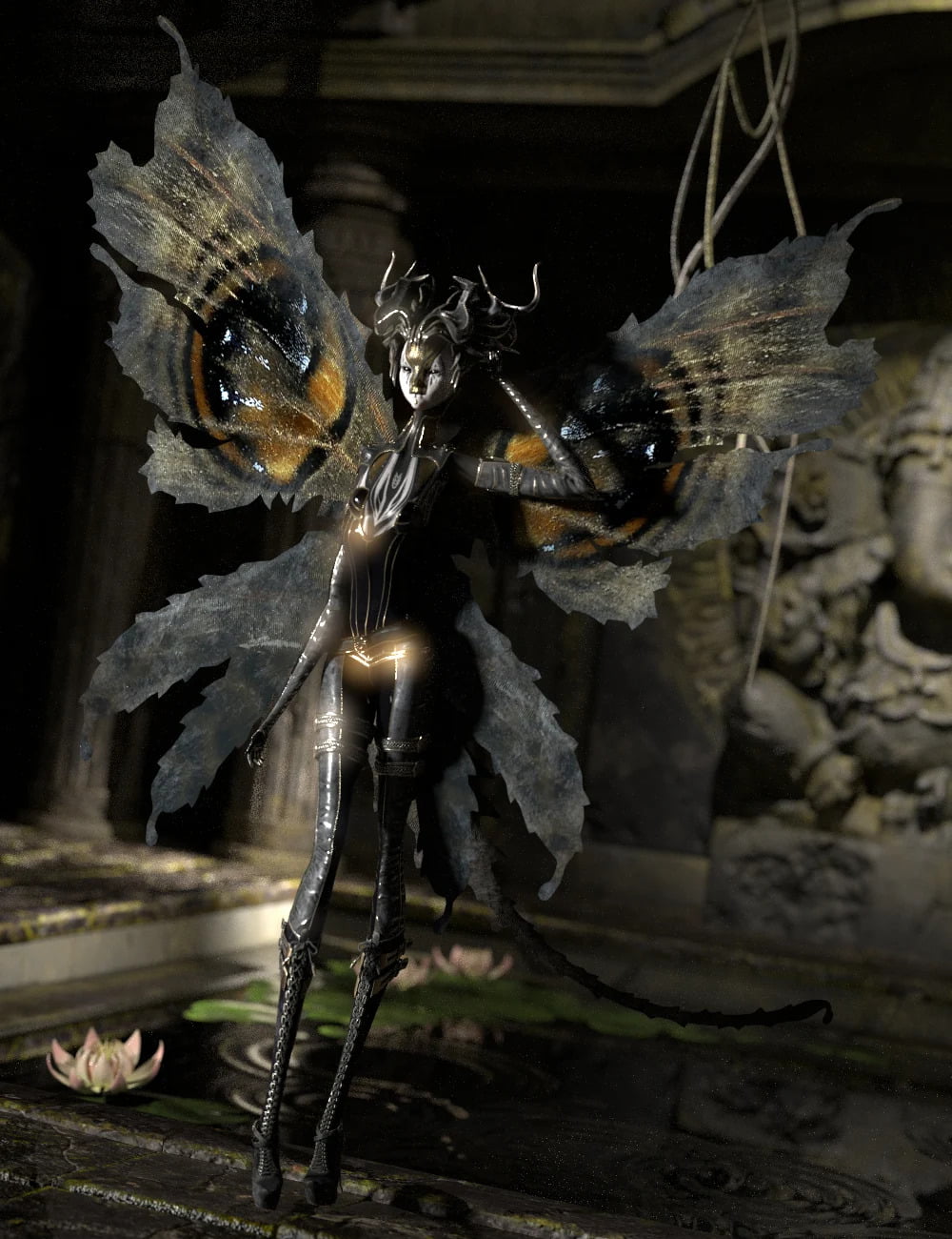 SSY Spindle Fae for Genesis 8.1 Female