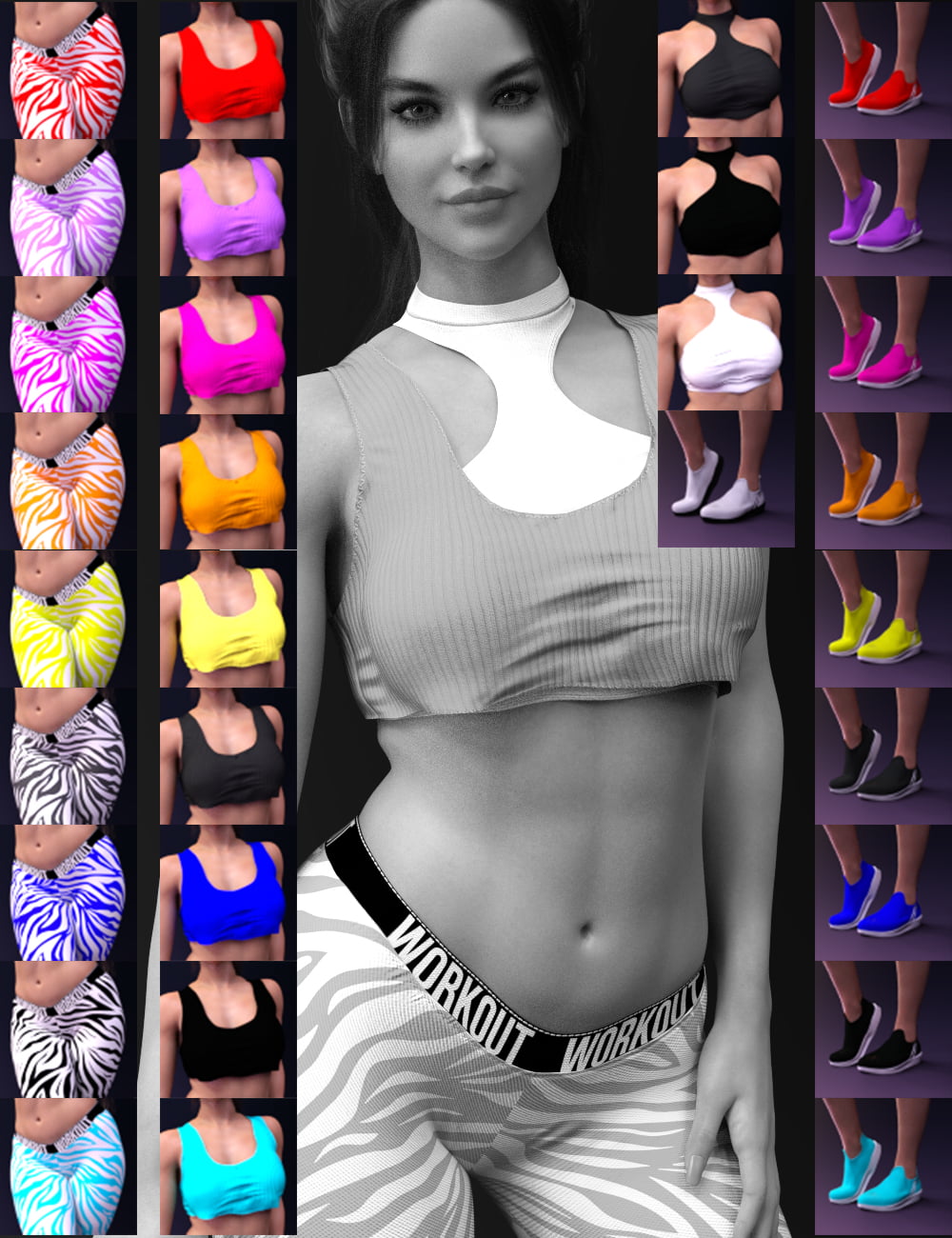 X-Fashion Nova Sport for Genesis 8 and 8.1 Females