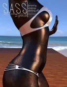 SASS 2-Piece Swimsuit and Lingerie for Genesis 8.X Females