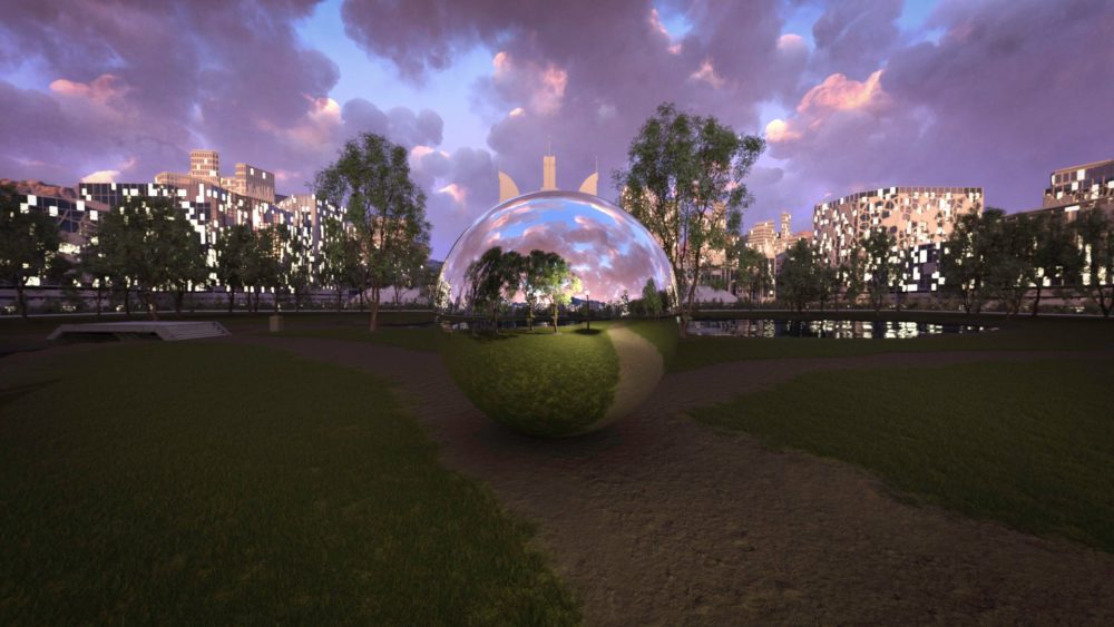 Future City Park - 8k HDRI Scenes
