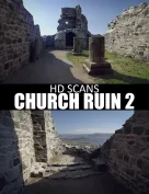 HD Scans Church Ruin 2