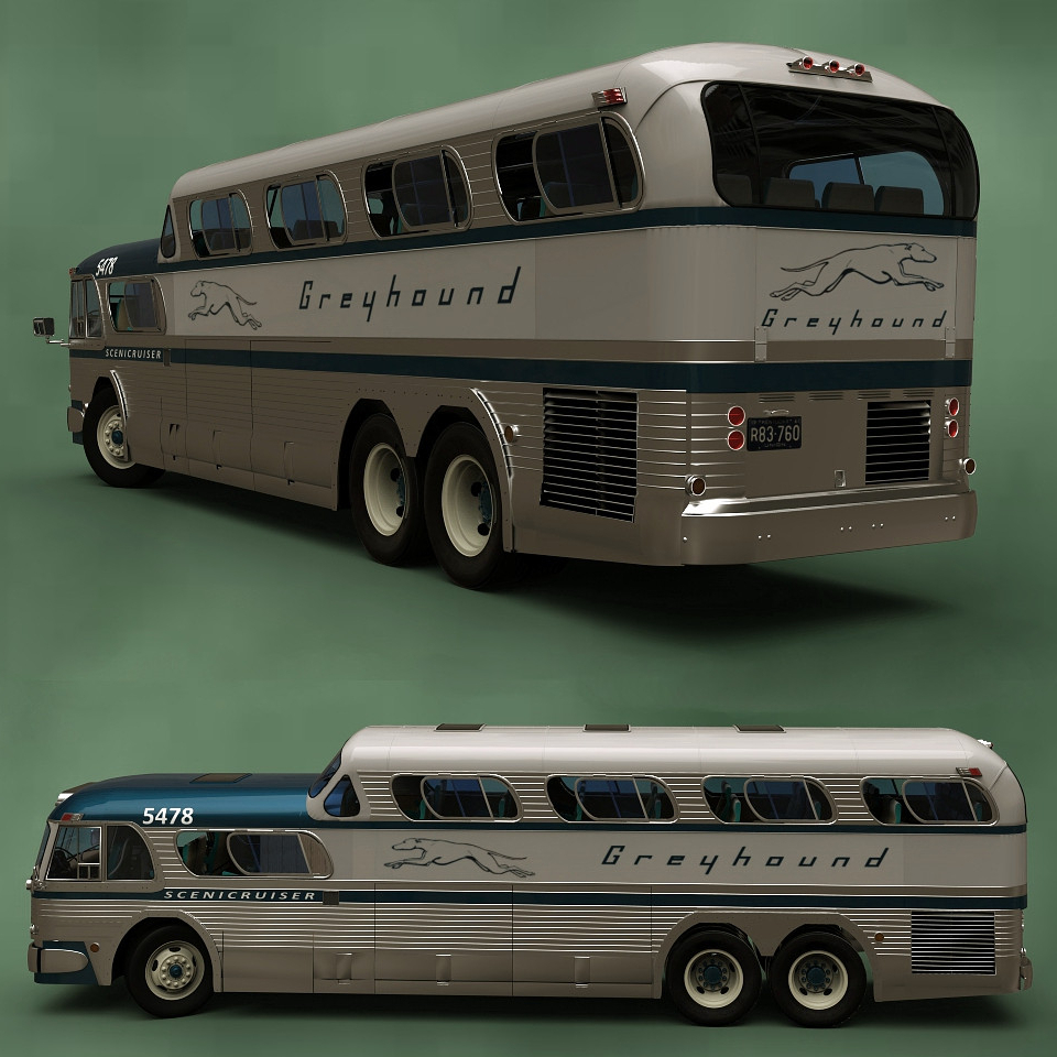 SCENICRUISER 1954 for DAZ Studio