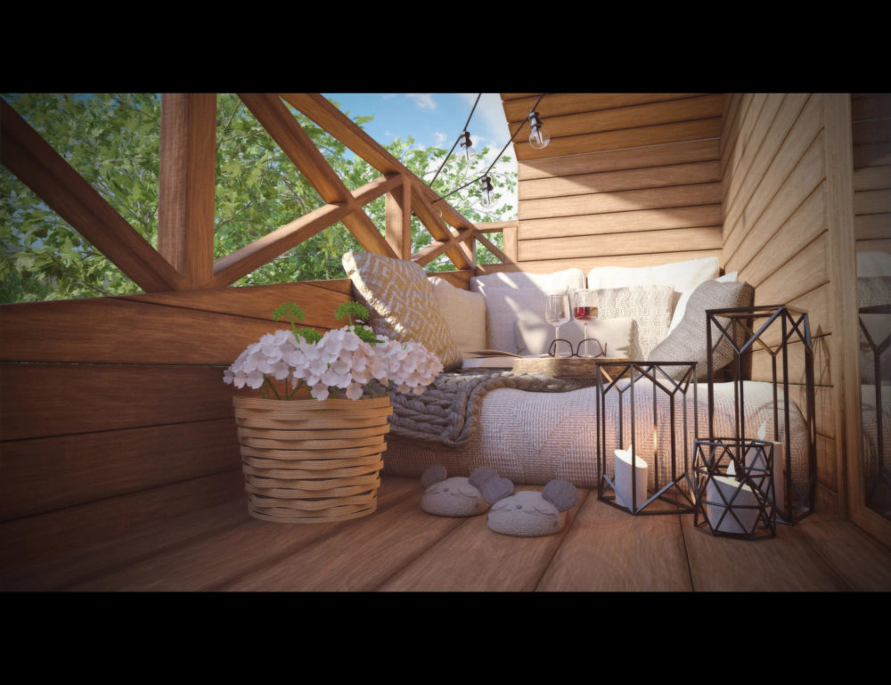 Small Cozy Balcony