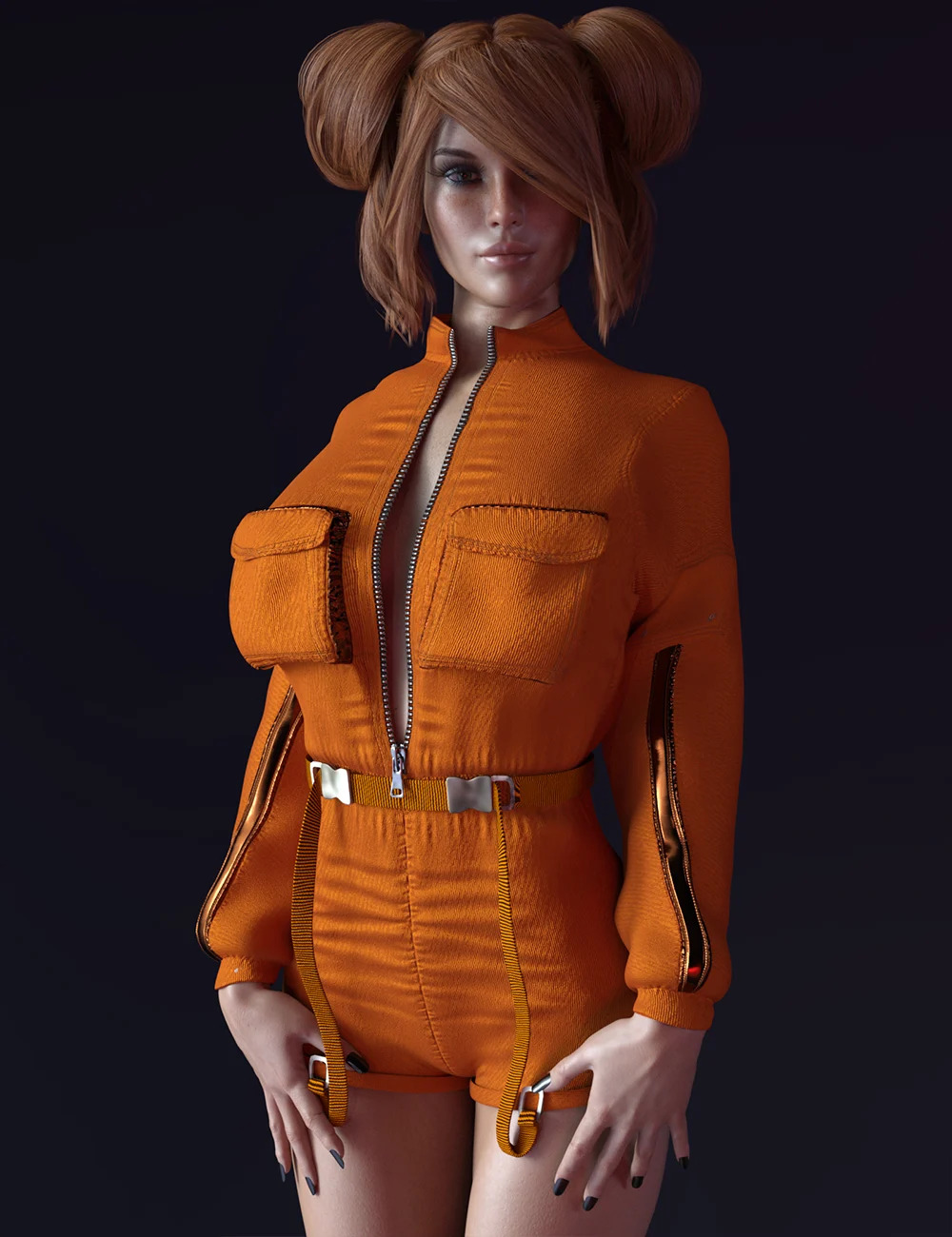 X-Fashion dForce All In One Bodysuit for Genesis 8 and 8.1 Females