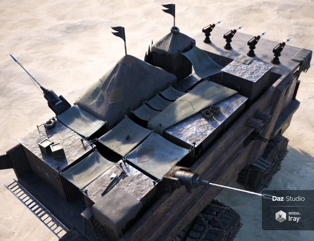 Wasteland Mining Truck