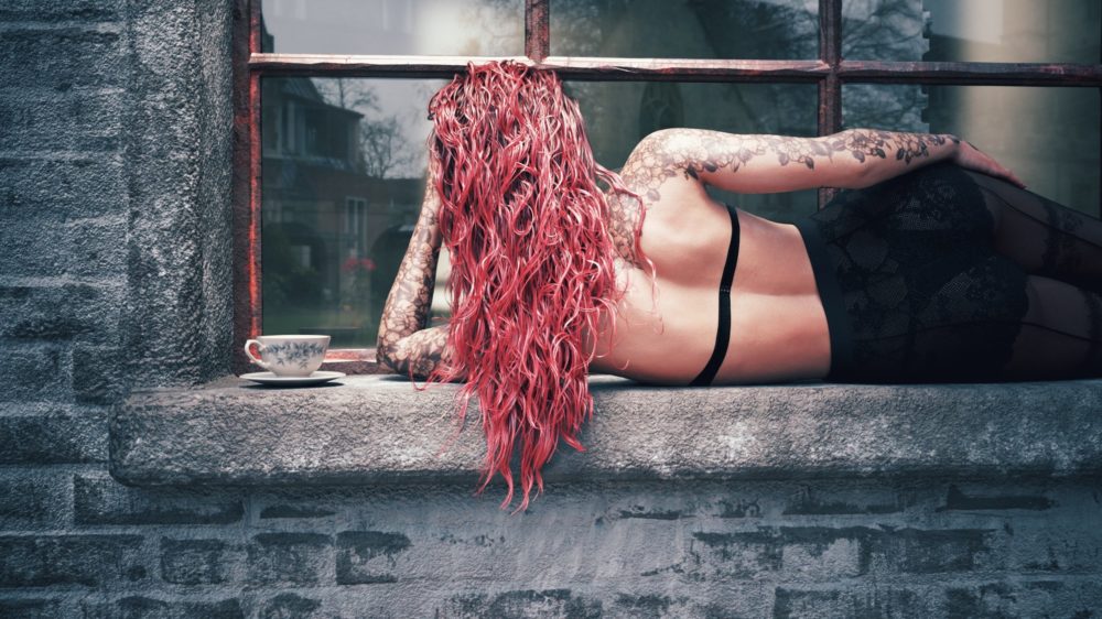 dForce Classic Wet Hair for Genesis 8 and 8.1 Females