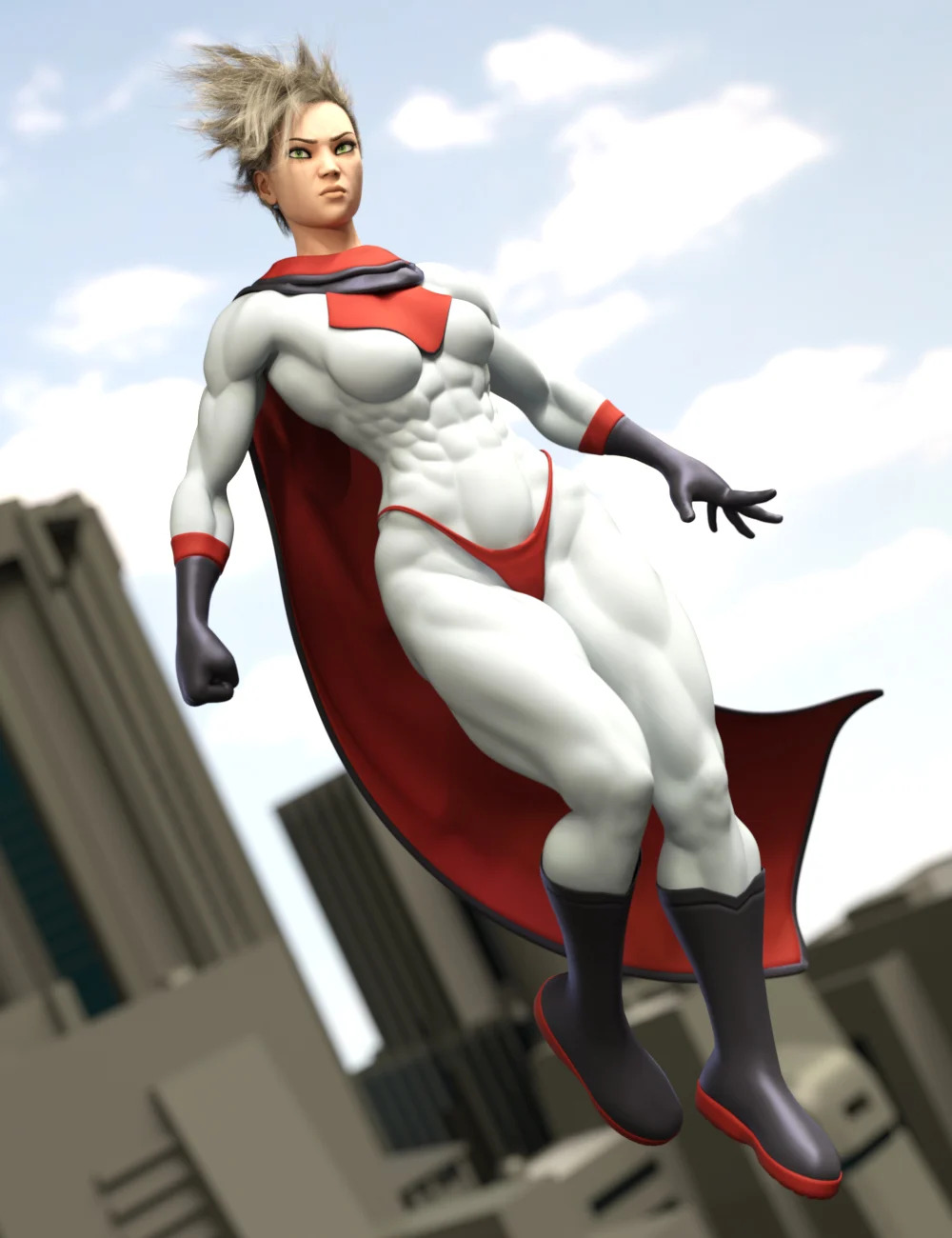 Hard as Nails HD and Outfit for Genesis 8.1 Females