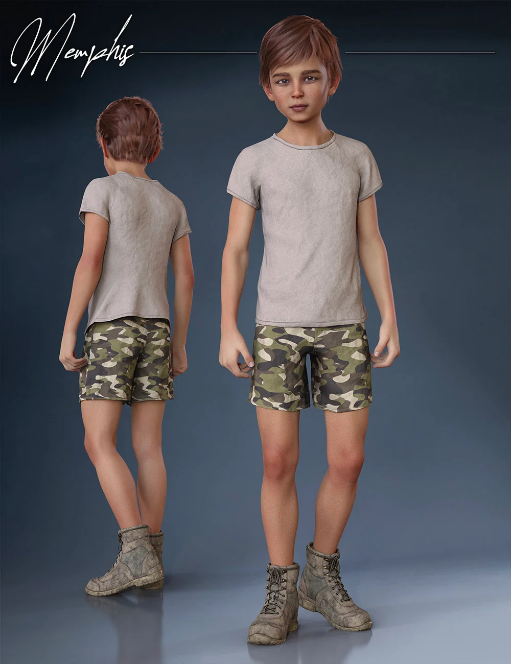 Memphis Character for Genesis 8 Males