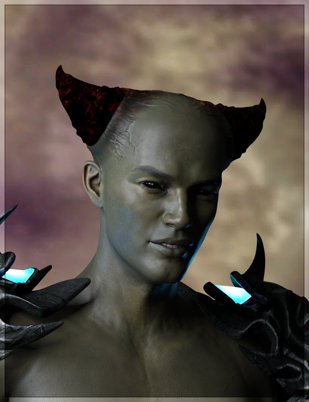 ND Fantasy Horns for Genesis 8.1 Female and Male