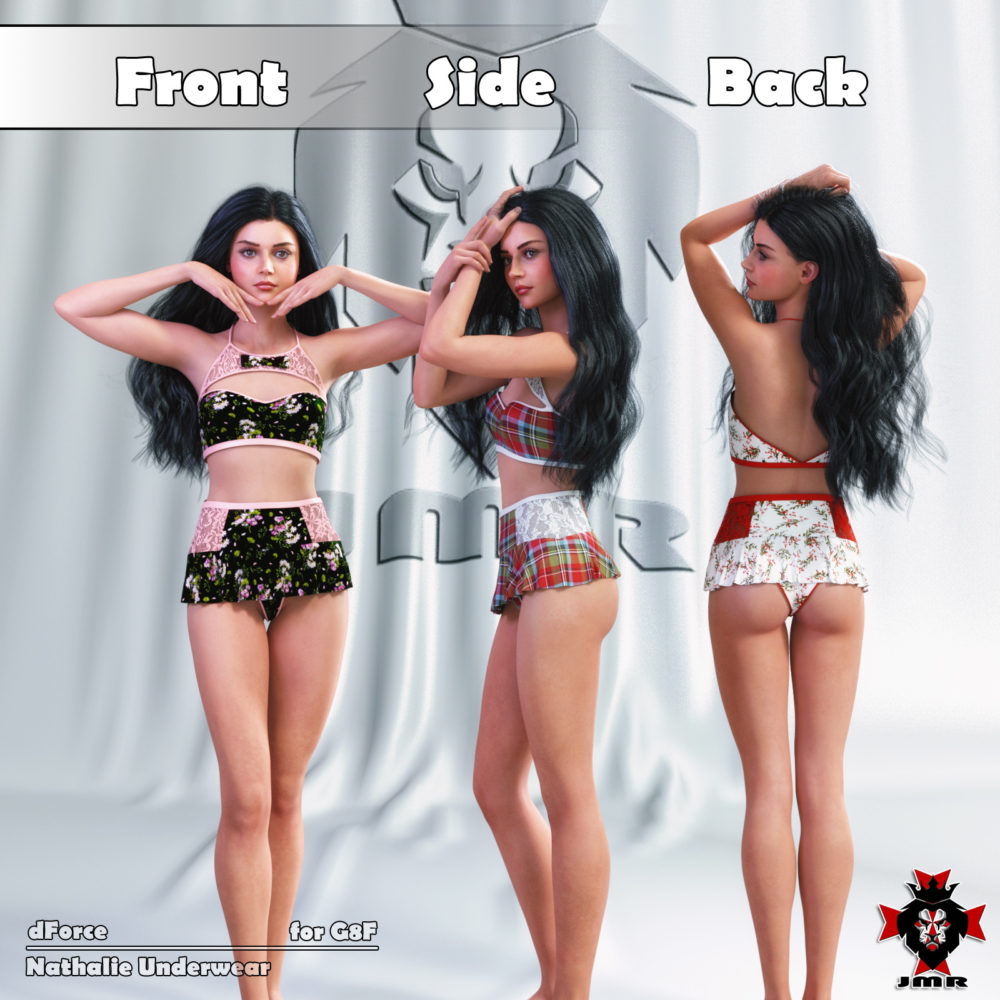 JMR dForce Nathalie Underwear for G8F