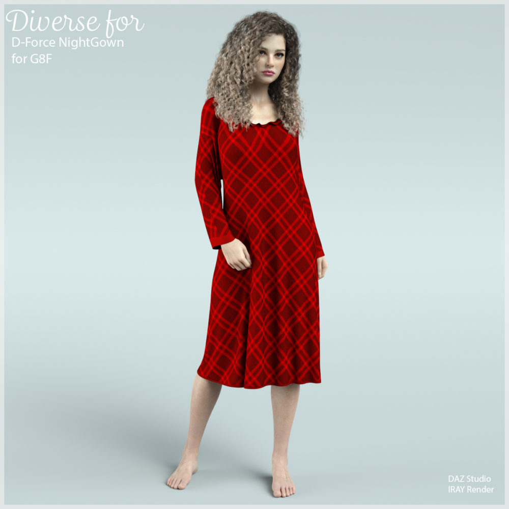 Diverse for D-Force NightGown for G8F