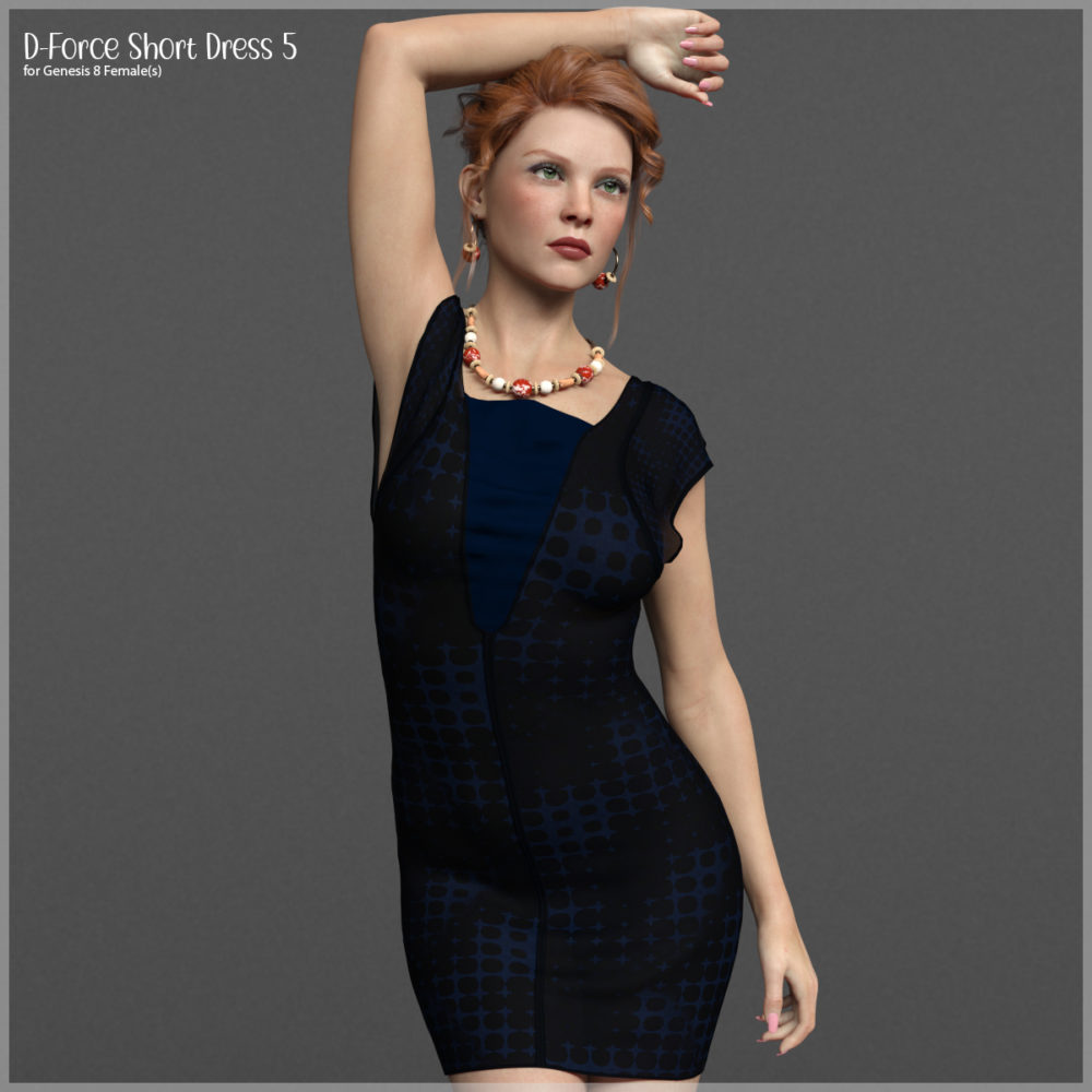 D-Force Short Dress5 for G8F