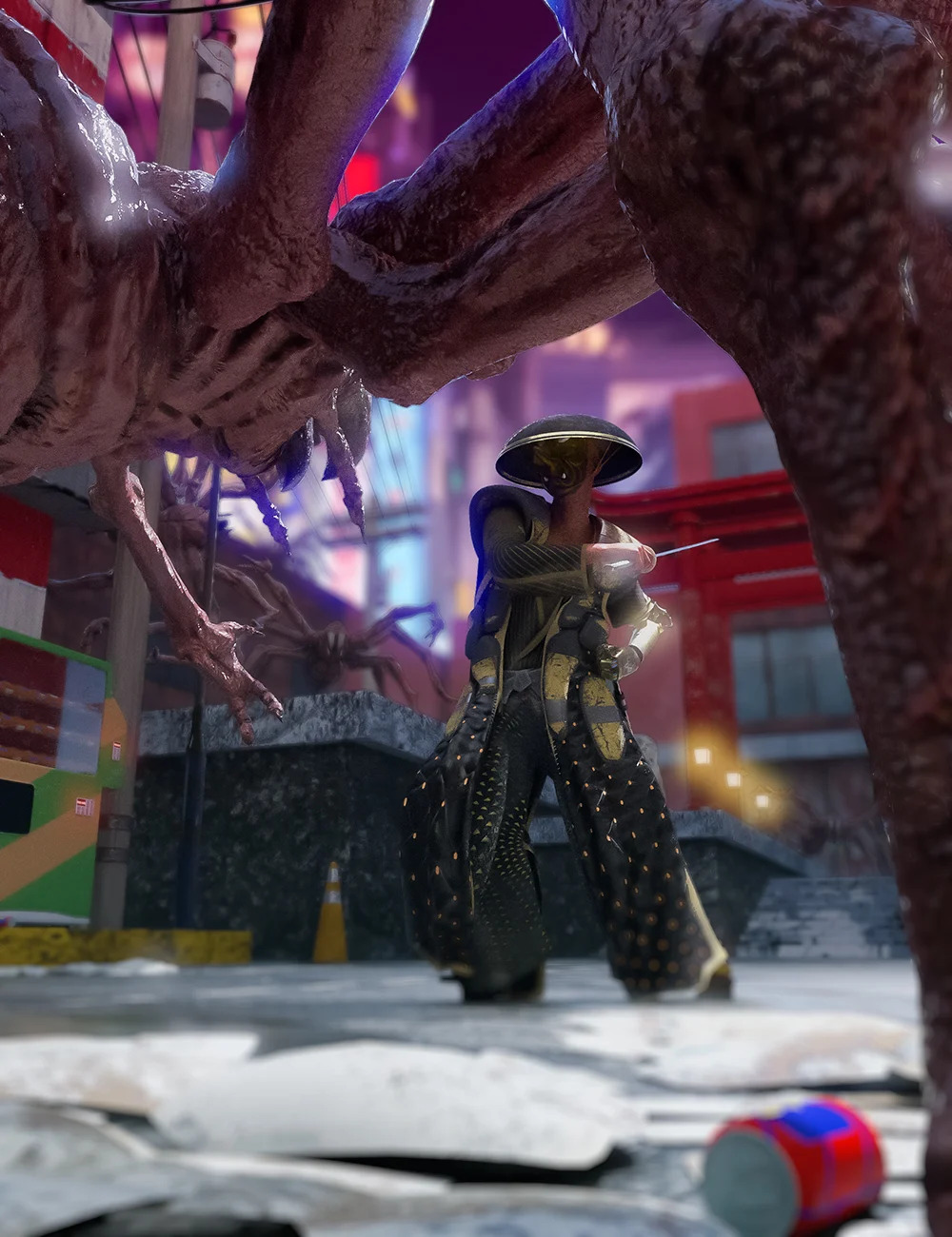 Street Sweeper - Cyber Samurai for Genesis 8 Male