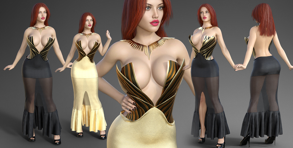 dForce Petal Top Dress G8F